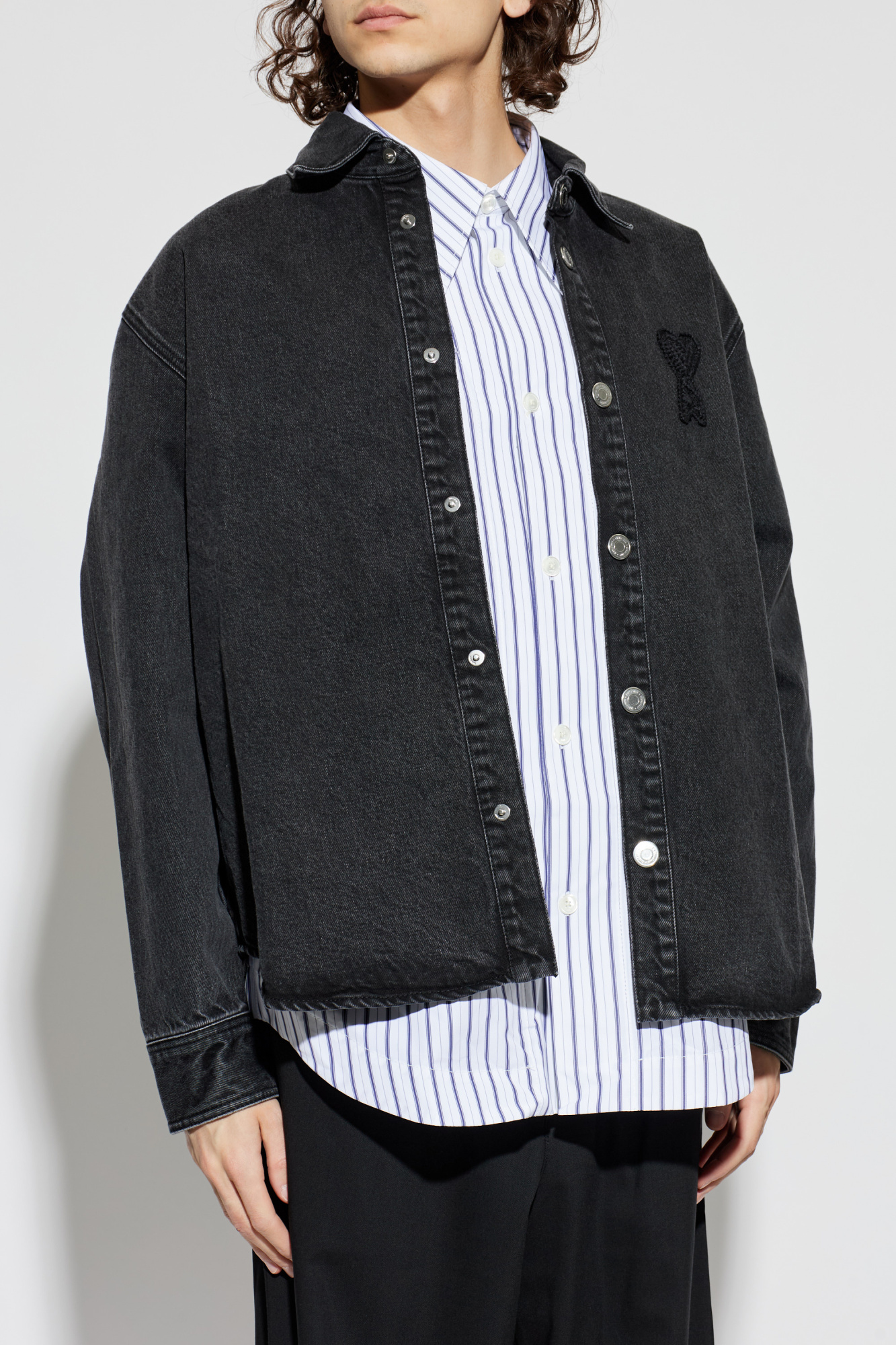 Ami Alexandre Mattiussi 'Oversize' denim jacket | Men's | Vitkac